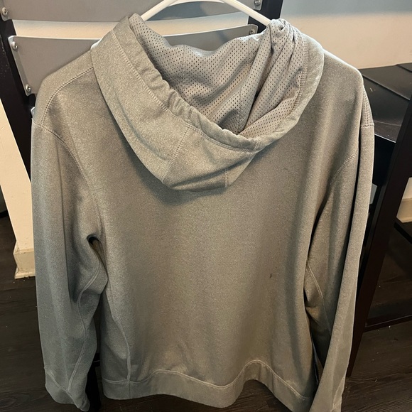 Nike Gray Sweatshirt Classic Pullover Design - Picture 2 of 3